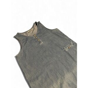 Vtg Denim Specialty Collection Long Denim Women's Dress  90s Size XL